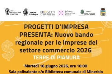 Incontro - Nuovo bando regionale per le imprese del settore commercio 2026