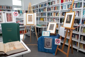 Inaugurazione mostra di libri su Dante a cura di Franco Gatti
