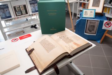 Inaugurazione mostra di libri su Dante a cura di Franco Gatti