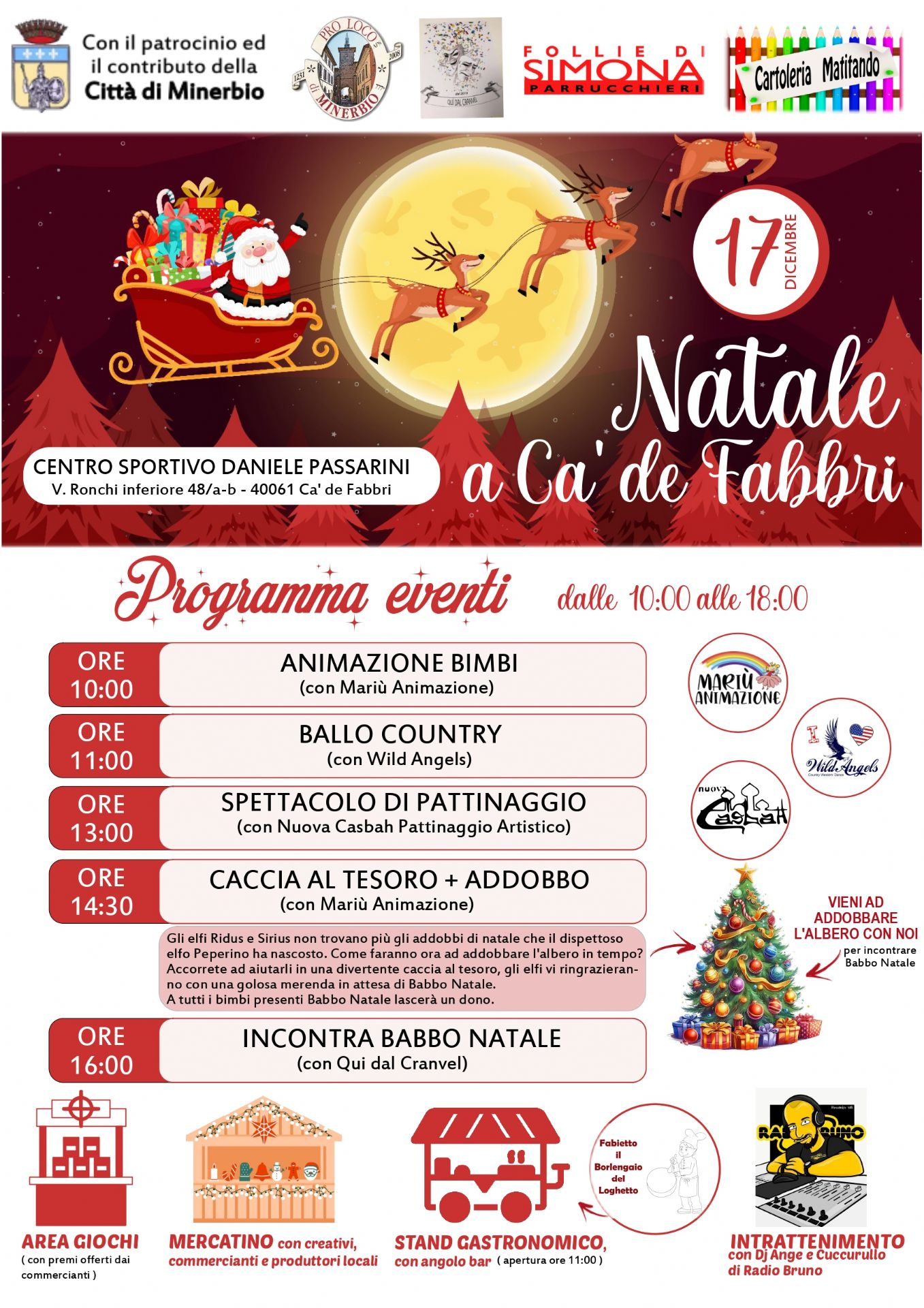 Natale a Ca' de' Fabbri - Unione dei Comuni Terre di Pianura