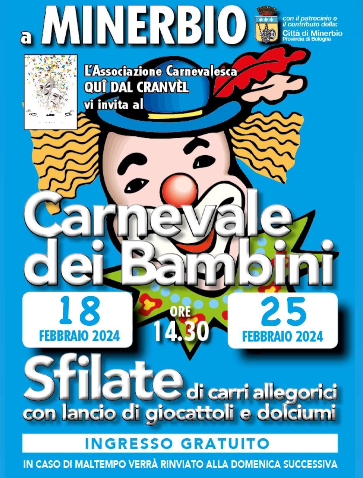 A carnevale ogni libro vale - Unione dei Comuni Terre di Pianura